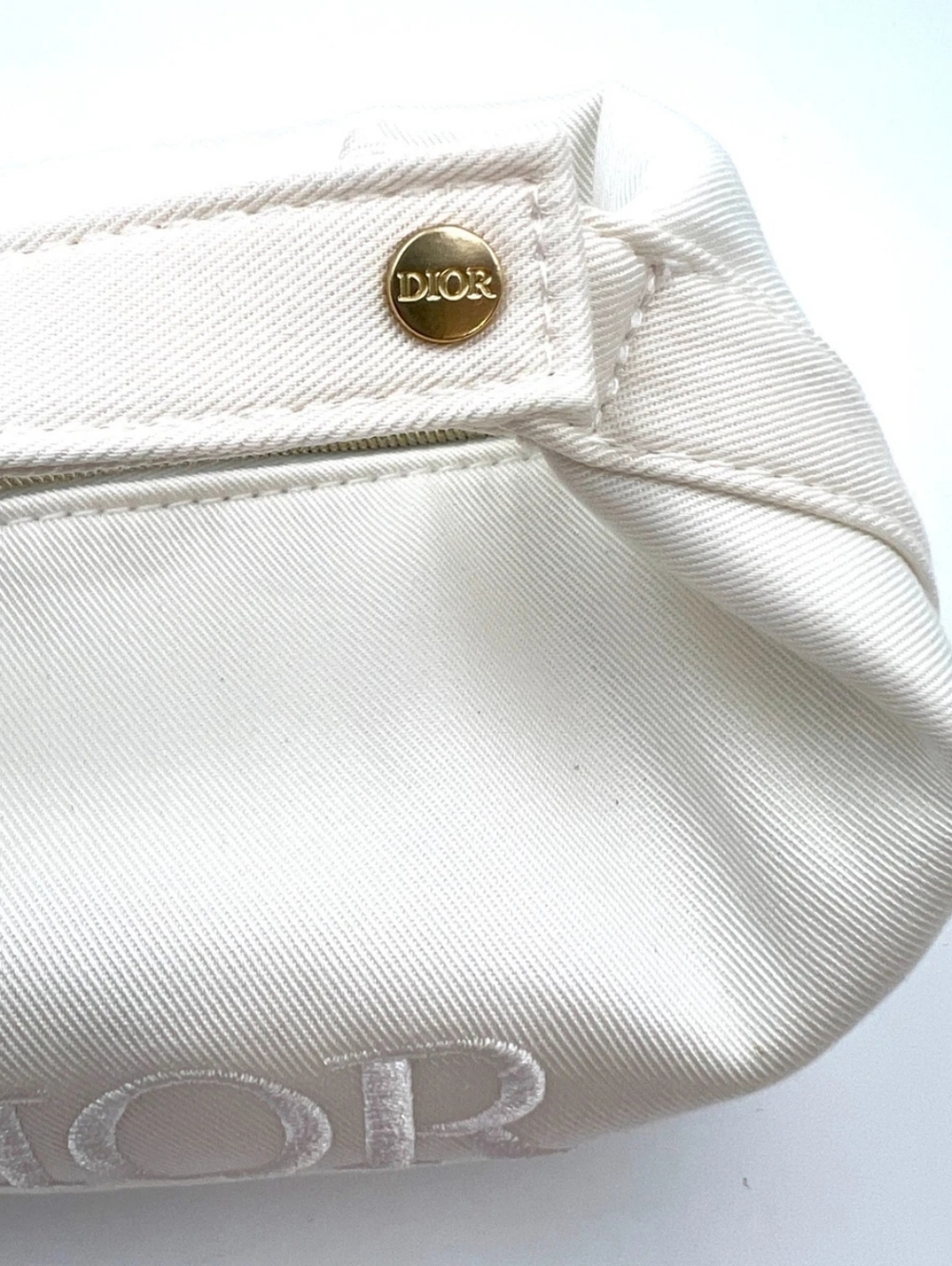 Christian Dior Cosmetic Makeup Wrist Bag Pouch With Top Handle New in Box - Picture 5 of 7